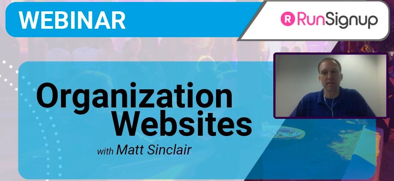 Organization websites runsignup