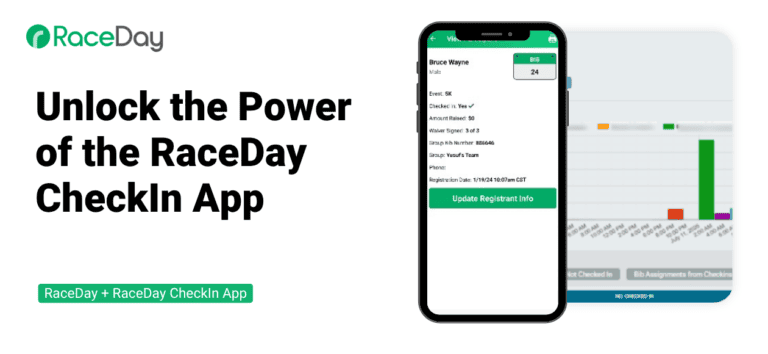 Power of the RaceDay CheckIn App
